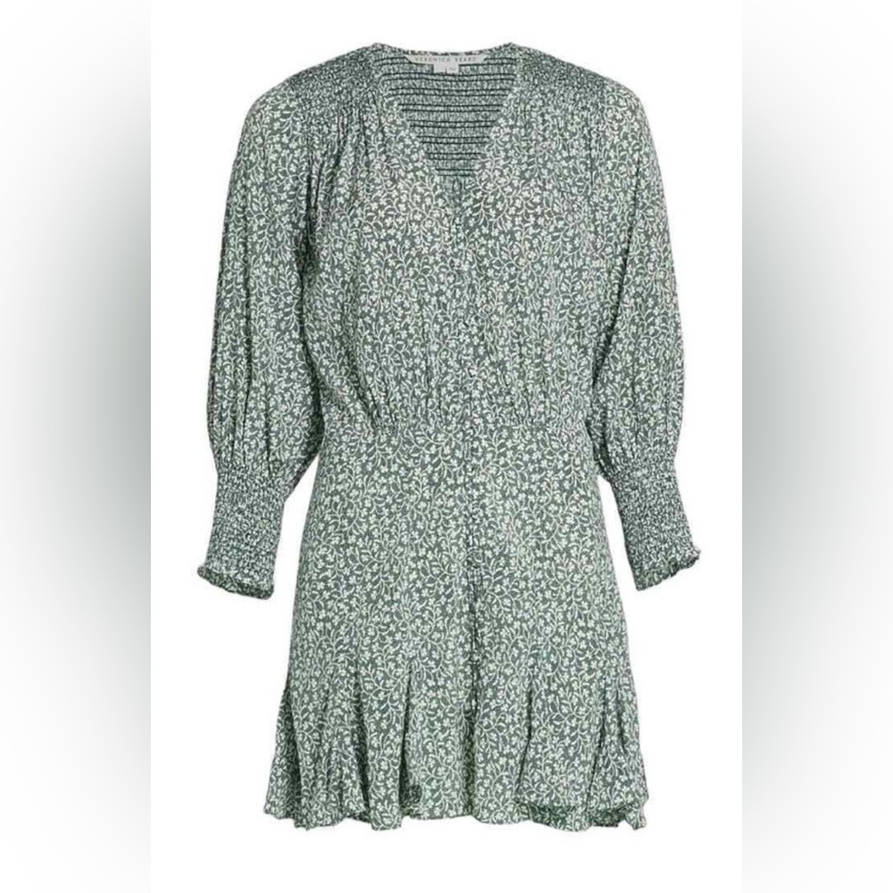 Veronica Beard Desio Forest Silk Dress